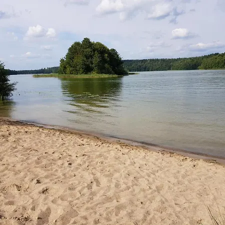 Sloneczny Dom W Mragowie Z Duzym Ogrodem